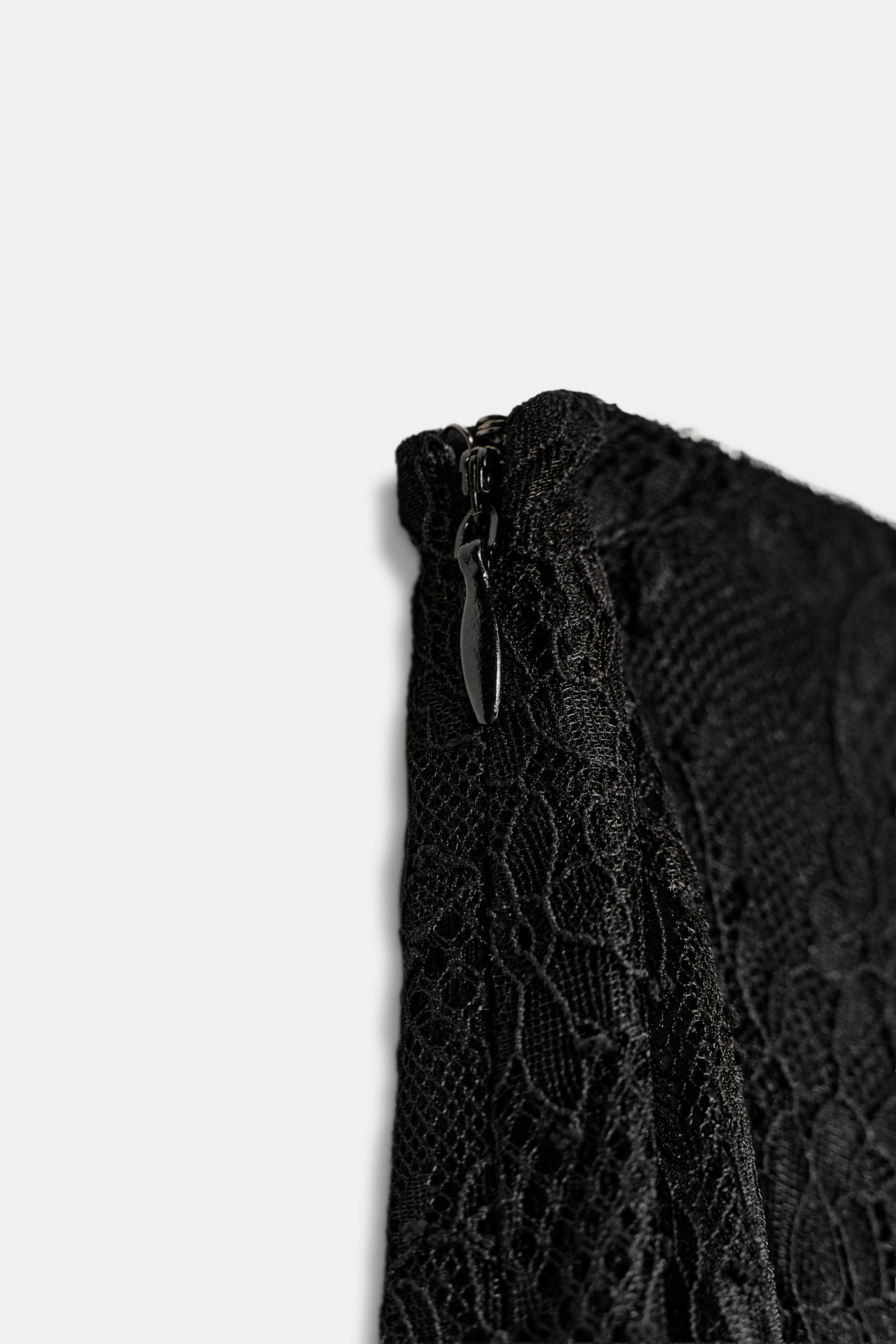 LACE MIDI SKIRT ZW COLLECTION